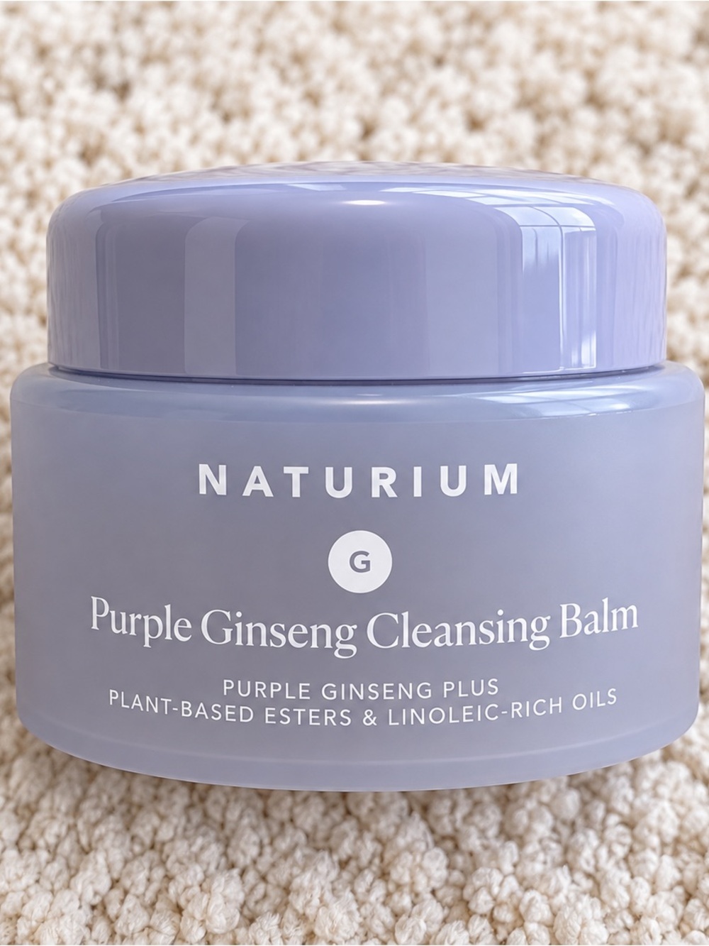 Purple Ginseng Cleansing Balm — Lavender Cleansing Balm for Makeup Removal
